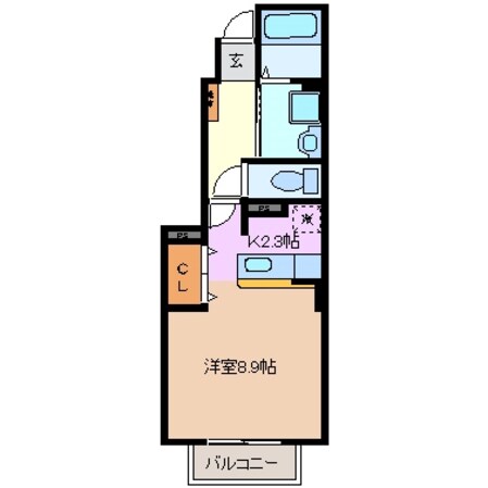 霞ケ浦駅 徒歩15分 1階の物件間取画像